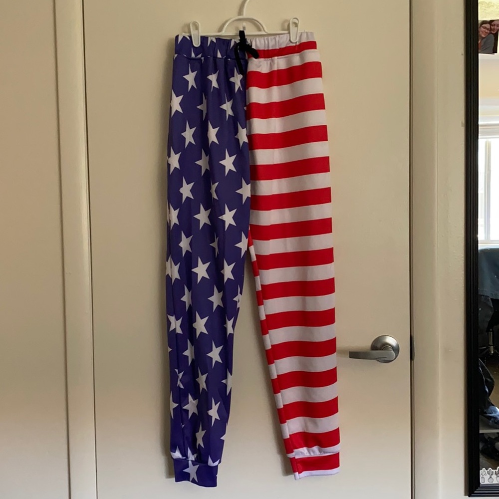 American Flag Joggers